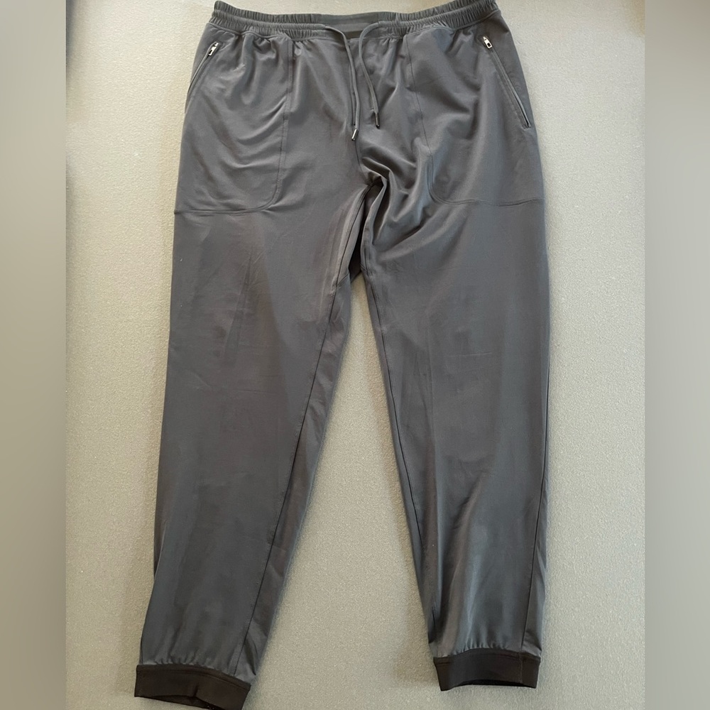 LULULEMON Men’s Joggers, XXL, Slate Gray, 29” Inseam